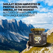 SiberianGreen.com Golden Mountains Shilajit Resin 100g: Pure Altai Mountains Shilajit by Siberian Green Body Wash