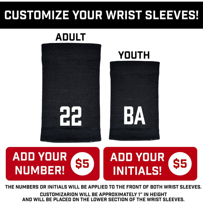 Brown Wrist Support Sleeves