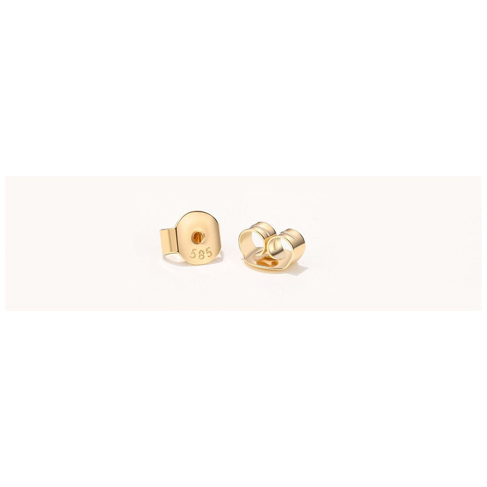 Lavishe Jewelry | 14K Gold GRA-Certified Moissanite Stud Earrings in Gift Box