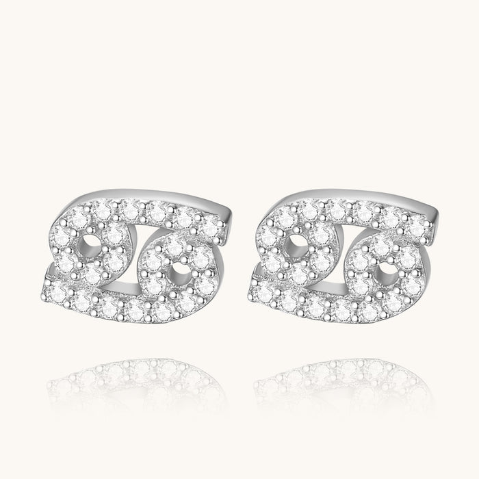 CZ Zodiac Earrings