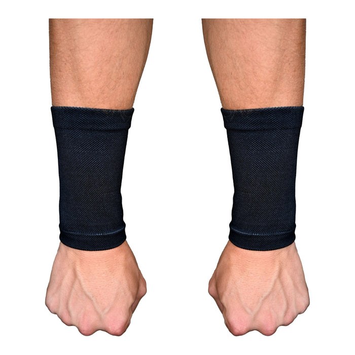 Black Wrist Support Sleeves