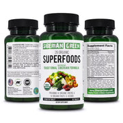 SiberianGreen.com 28 Organic Superfood Tablets – Essential Greens, Fruits & Veggies Herbs