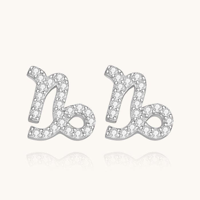 CZ Zodiac Earrings