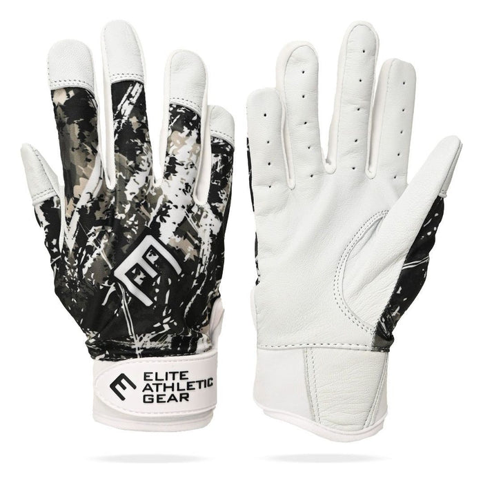 Wicked White Batting Gloves