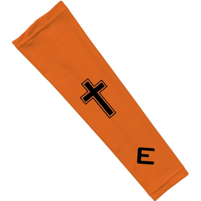 Faith Cross Orange Arm Sleeve