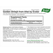 SiberianGreen.com Evalar Shilajit Gold Mumijo Resin – 60 Capsules | Pure Altai Mumiyo Herbal