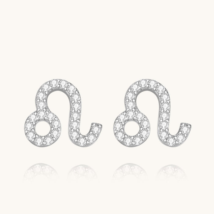 CZ Zodiac Earrings