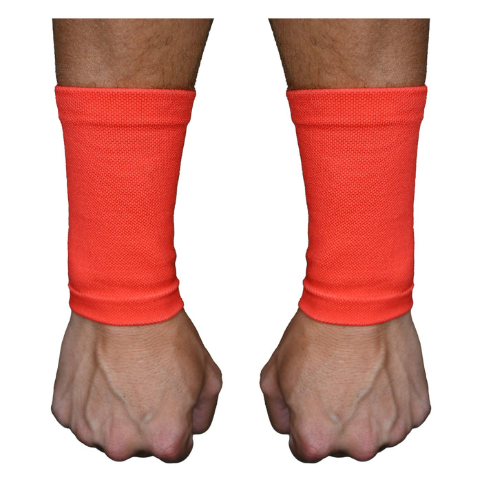 Red Wrist Support Sleeves