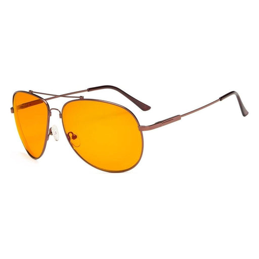 eyekeeper.com Memory Titanium Blue Light Blocking Eyeglasses DS1802 Eyeglasses