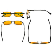 eyekeeper.com Memory Titanium Blue Light Blocking Eyeglasses Kids DSK1804 Eyeglasses