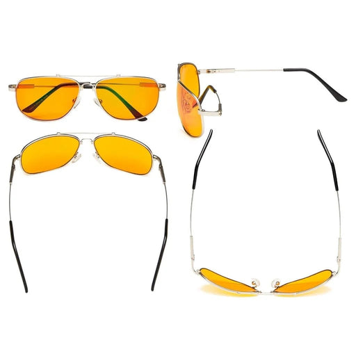 eyekeeper.com Memory Titanium Frame Blue Light Blocking Eyeglasses DS1803 Eyeglasses