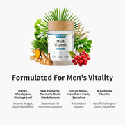 Snap Supplements Daily Multivitamin for Men