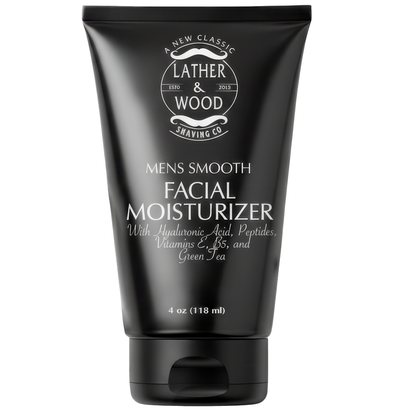 Lather & Wood Shaving Co Face Moisturizer for Men Men Grooming, Health