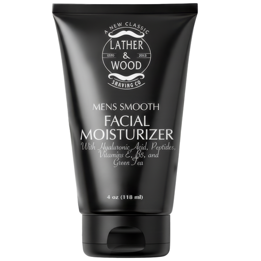 Lather & Wood Shaving Co Face Moisturizer for Men Men Grooming, Health