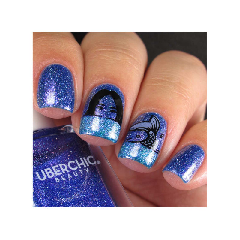 UberChic Beauty Mermaid Life-02 Stamping Plate