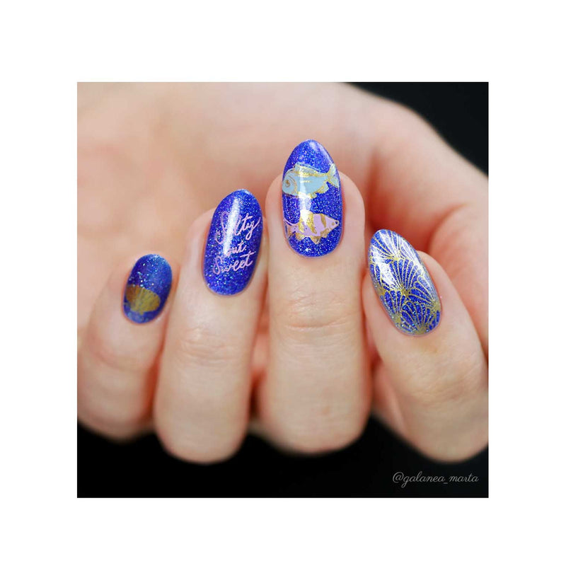 UberChic Beauty Mermaid Life-02 Stamping Plate