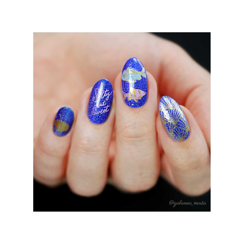 UberChic Beauty Mermaid Life-02 Stamping Plate