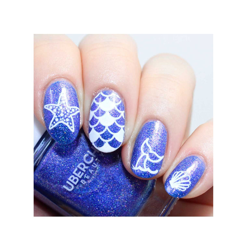 UberChic Beauty Mermaid Life-02 Stamping Plate