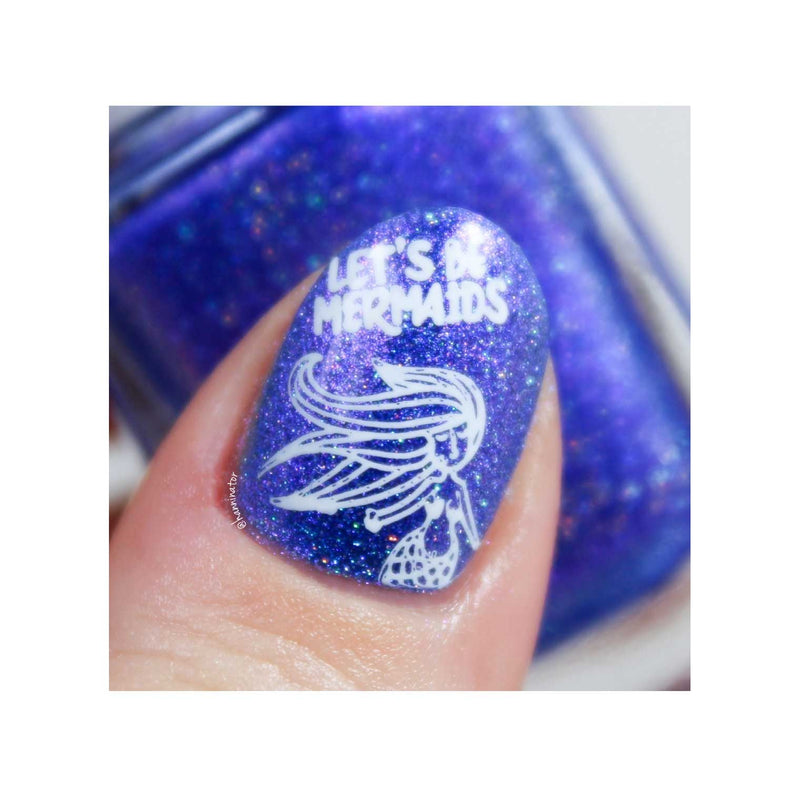 UberChic Beauty Mermaid Life-02 Stamping Plate
