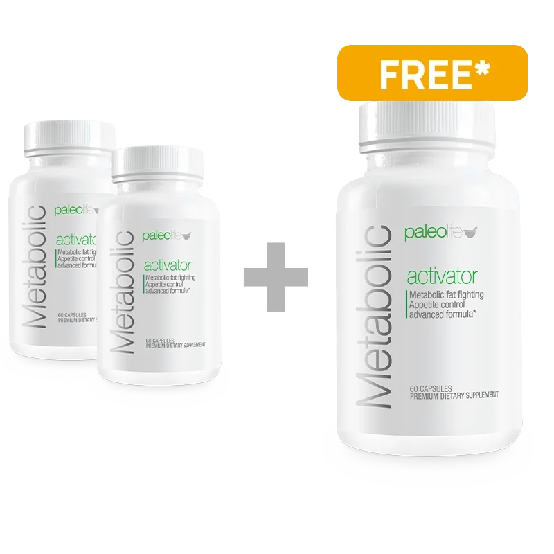 Paleolife Metabolic Activator METABOLIC Black 3x2,1 Pack,3 Pack,6 Pack