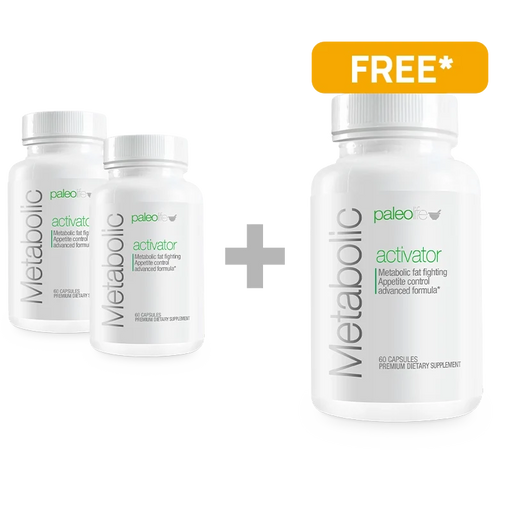 Paleolife Metabolic Activator METABOLIC Black 3x2,1 Pack,3 Pack,6 Pack