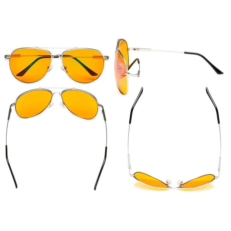 eyekeeper.com Metal Frame Blue Light Blocking Eyeglasses DS1802 Eyeglasses