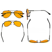 eyekeeper.com Metal Frame Blue Light Blocking Eyeglasses for Kids DSK1801 Eyeglasses