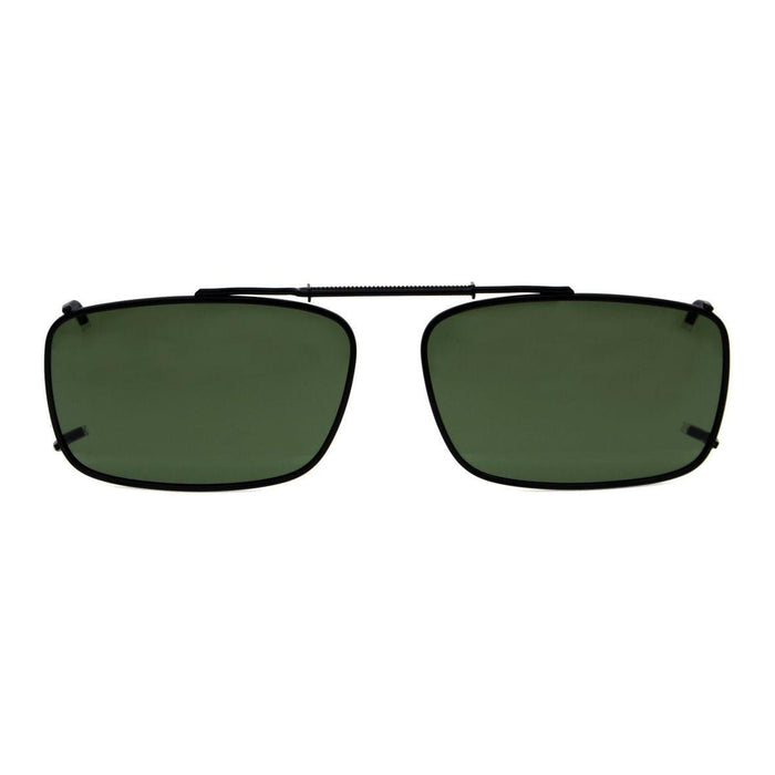 Eyekeeper.Com - Metal Frame Polarized Lens Clip On Sunglasses C61(54Mmx34Mm)