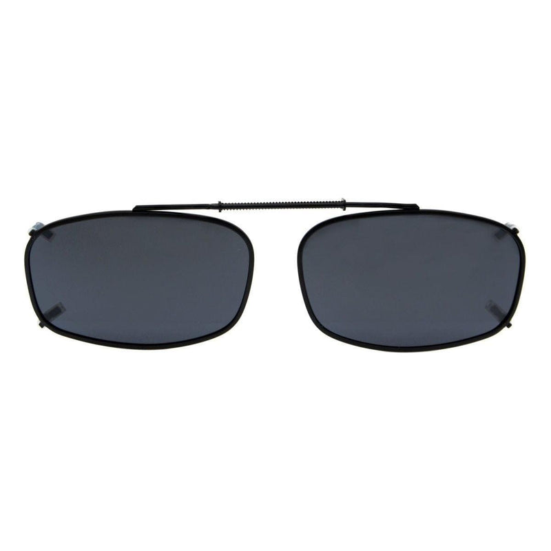 eyekeeper.com Metal Frame Polarized Lens Clip on Sunglasses C62(52MMx32MM) Sunglasses