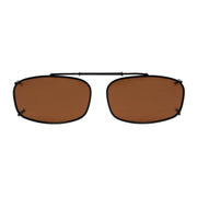 eyekeeper.com Metal Frame Polarized Lens Clip on Sunglasses C62(52MMx32MM) Sunglasses