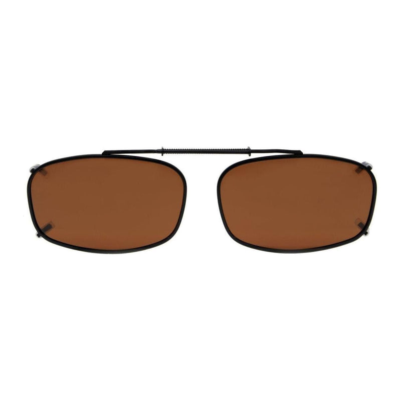 eyekeeper.com Metal Frame Polarized Lens Clip on Sunglasses C62(52MMx32MM) Sunglasses