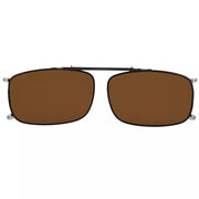 eyekeeper.com Metal Frame Polarized Lens Clip on Sunglasses C63 (54MMx34MM) Sunglasses