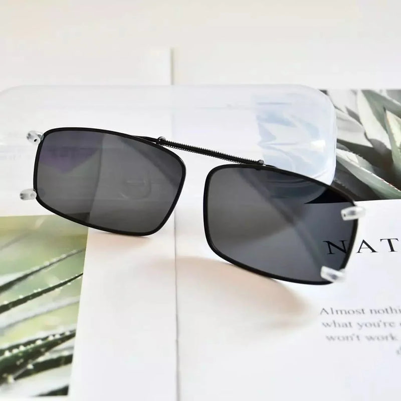 eyekeeper.com Metal Frame Polarized Lens Clip on Sunglasses C63 (54MMx34MM) Sunglasses