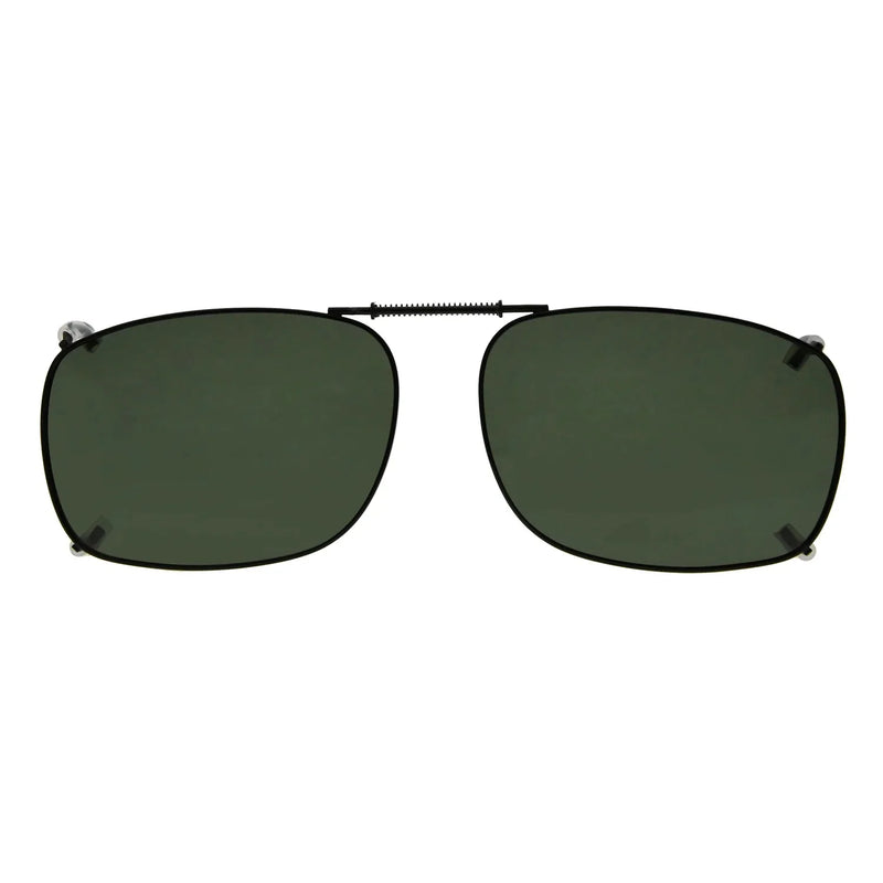 eyekeeper.com Metal Frame Polarized Lens Clip on Sunglasses C64(54MMx37MM) Sunglasses