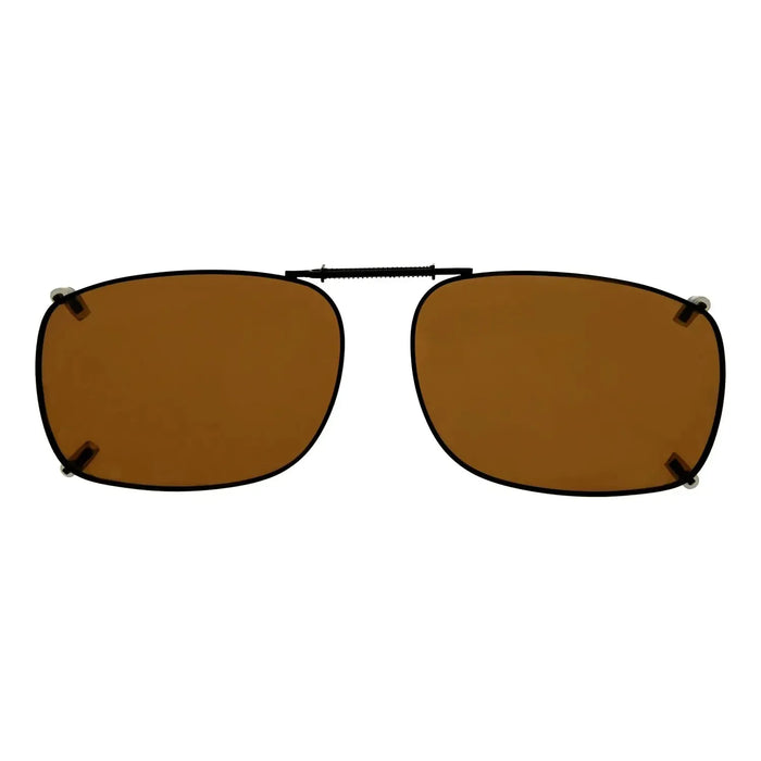 Eyekeeper.Com - Metal Frame Polarized Lens Clip On Sunglasses C64(54Mmx37Mm)