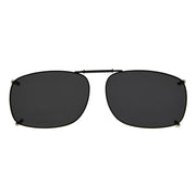 eyekeeper.com Metal Frame Polarized Lens Clip on Sunglasses C64(54MMx37MM) Sunglasses