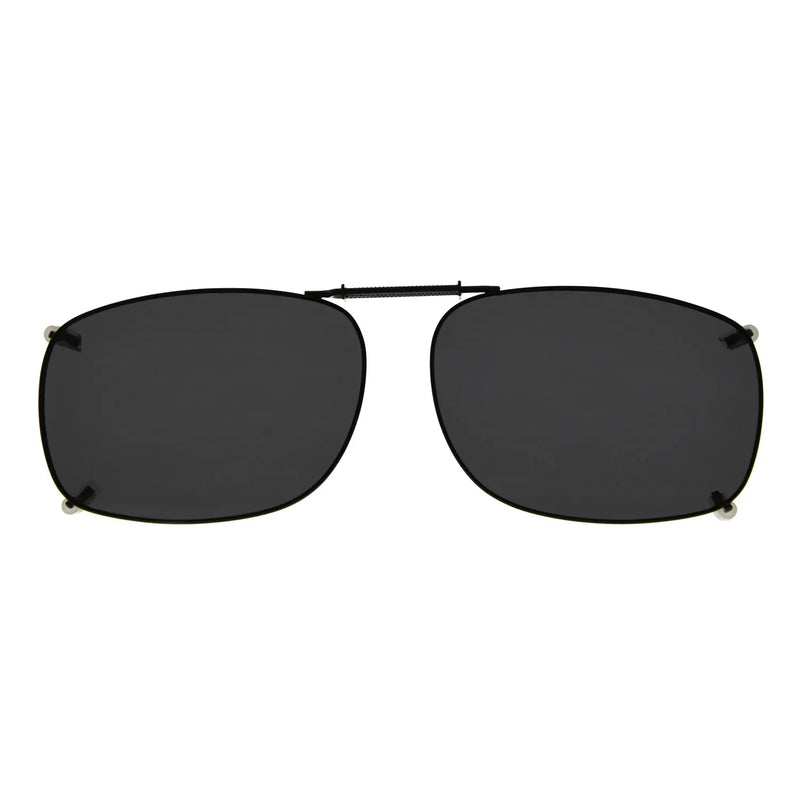 eyekeeper.com Metal Frame Polarized Lens Clip on Sunglasses C64(54MMx37MM) Sunglasses