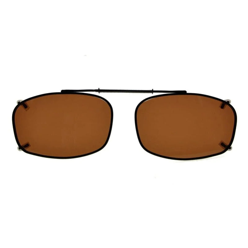 eyekeeper.com Metal Frame Polarized Lens Clip on Sunglasses C65(54MMx34MM) Sunglasses