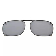 eyekeeper.com Metal Frame Polarized Lens Clip on Sunglasses C75(51MMx36MM) Sunglasses