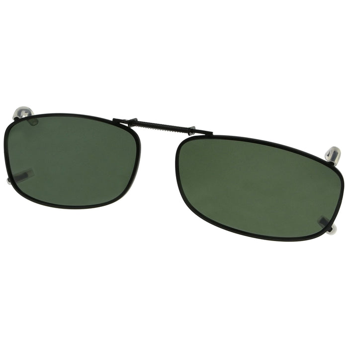 Eyekeeper.Com - Metal Frame Polarized Lens Clip On Sunglasses C85(51Mmx29Mm)