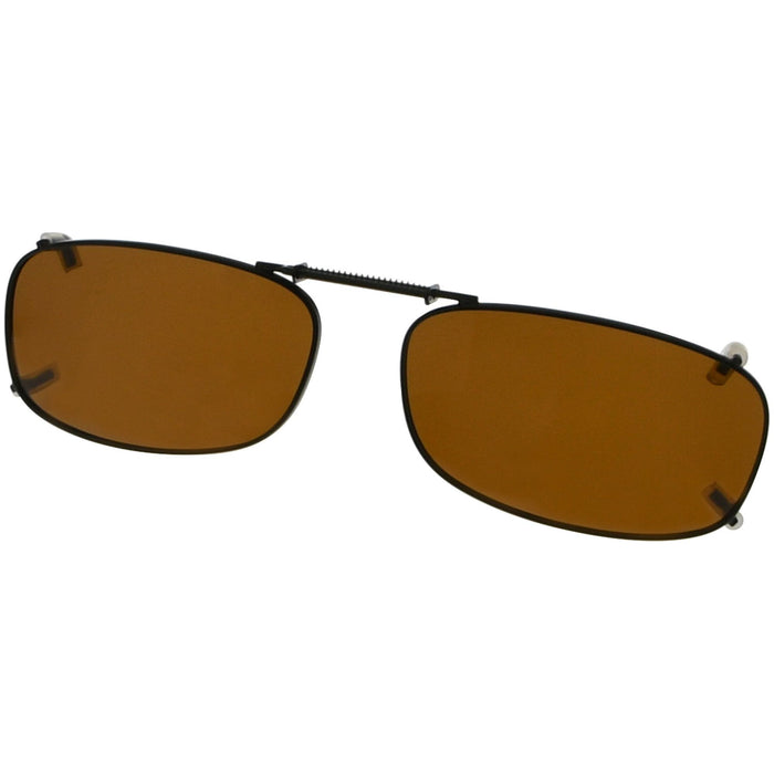 Eyekeeper.Com - Metal Frame Polarized Lens Clip On Sunglasses C85(51Mmx29Mm)