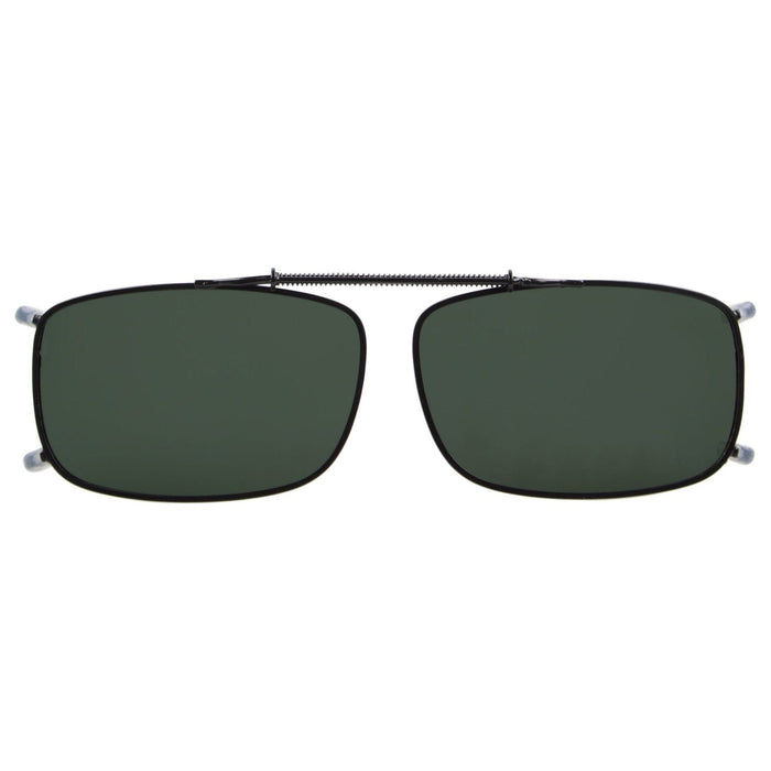 Eyekeeper.Com - Metal Frame Polarized Lens Clip On Sunglasses C63 (54Mmx34Mm)