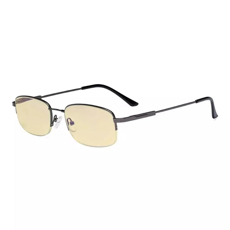 eyekeeper.com Metal Half-rim Blue Light Blocking Reading Glasses TMCG1704 Eyeglasses
