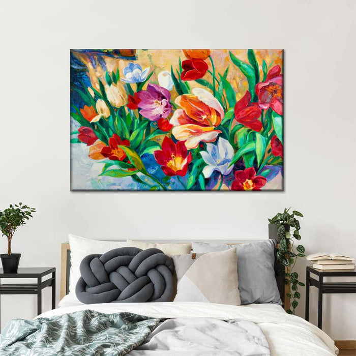 Alluring Flowers Wall Art