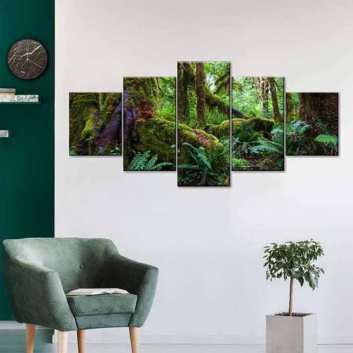 Mossy Rainforest Wall Art