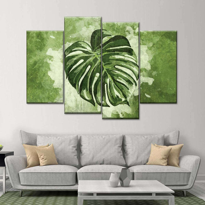 Distinct Tropical Leaf Wall Art