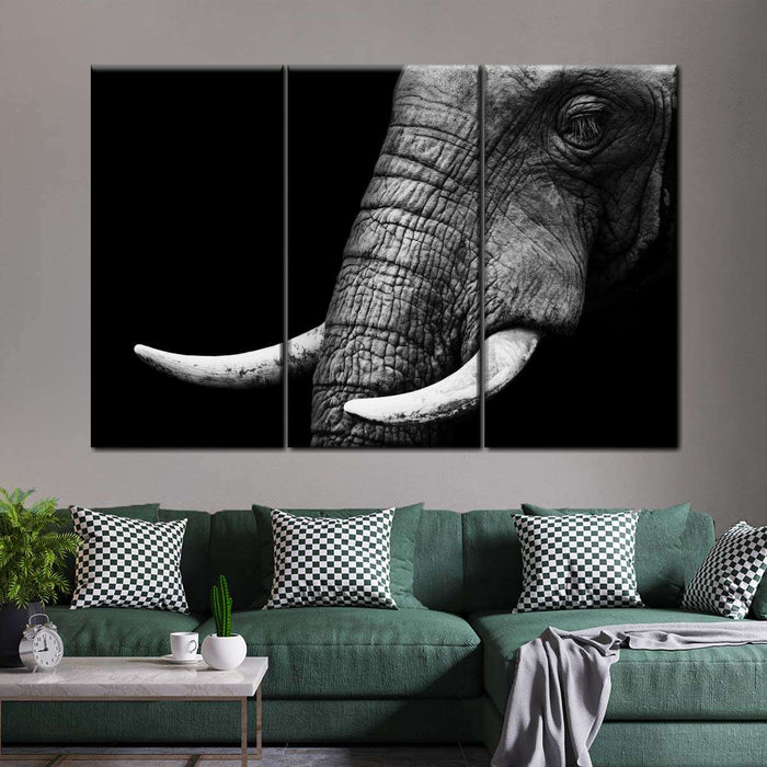 Elephant Close Up Wall Art