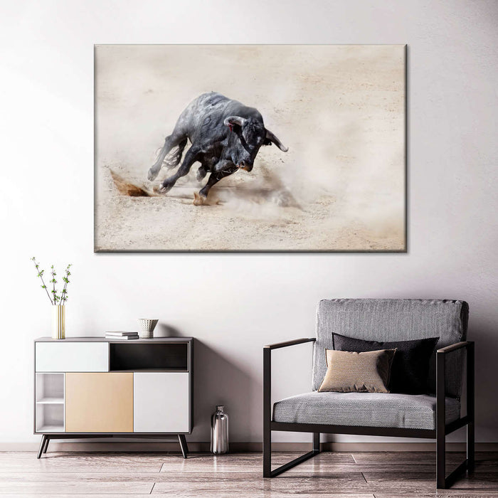 Charging Bull Wall Art