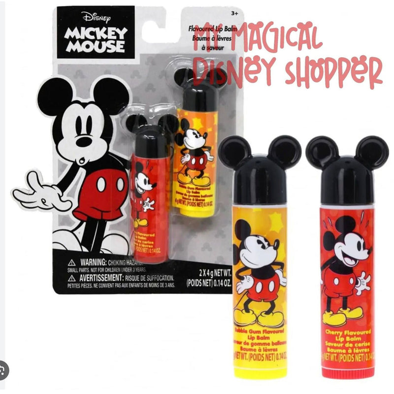 VIP Extensions mickey mouse 2pc Flavored Lip Balm Beauty Supplies