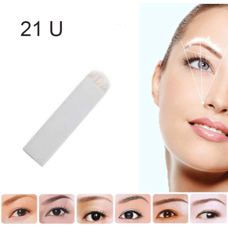 VIP Extensions Microblading Needles Permanent Makeup Manual Eyebrow Blades Beauty Supplies